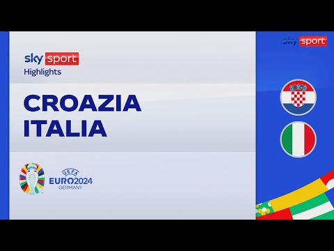 Croazia-Italia 1-1: gol e highlights degli Europei 2024