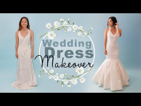 DIY Wedding Dress Makeover | Thrifted Transformations
