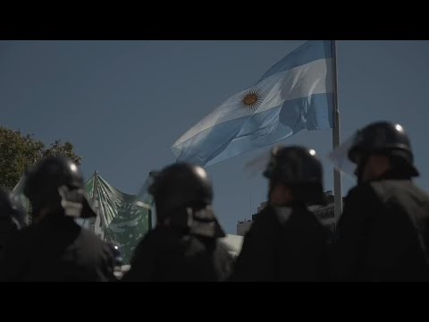Protests in Argentina’s capital over thousands of job losses
