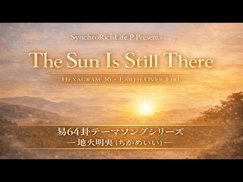 落ち込んだ時に聴きたい励ましの歌　易経64卦テーマソングシリーズ地火明夷―  ―The Sun Is Still There｜