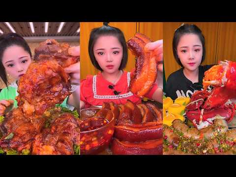 Real Mukbang :) spicy Pork Bellly Soothing Sounds While Enjoying Delicious 먹방 모음이 팅쇼 리얼 사운드 #1790