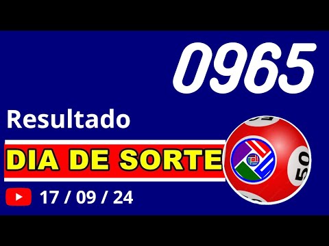 Dia de Sorte 965 - Resultado da dia de sorte concurso 965