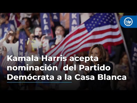 Kamala Harris hace historia al aceptar nominación del Partido Demócrata a la Casa Blanca