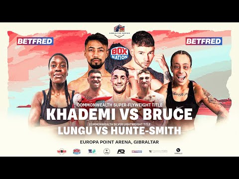 LIVE FIGHT NIGHT: Kaisy Khademi vs Sean Bruce + FULL Undercard | The First Gibraltar Series 🏖️🥊