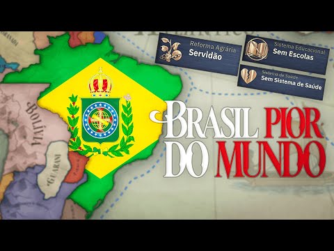 TRANSFORMEI o BRASIL no PIOR LUGAR PARA VIVER no VICTORIA 3!