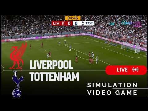 Liverpool vs Tottenham [LIVE] Carabao Cup 26/27 ✅ | Full Match Simulation/Recreation