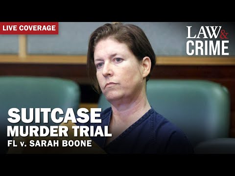 LIVE: Suitcase Murder Trial — FL v. Sarah Boone — Motions Hearing