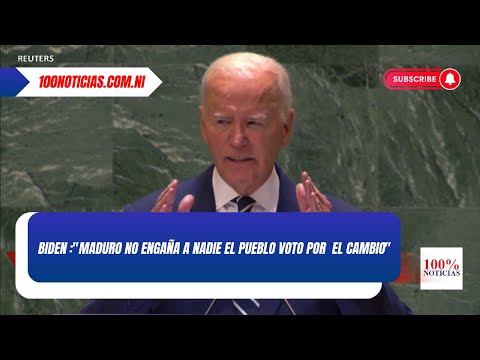 ONU:  Biden manda un mensaje claro a Maduro; no engañas a nadie