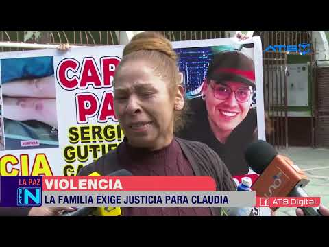 Familia de Claudia exige justicia tras las agresiones físicas de su esposo