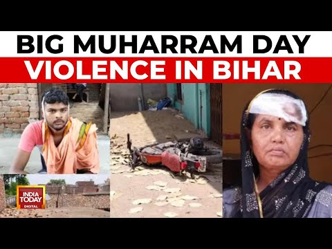 Muharram Day Violence In Bihar: Stones Pelted At Hanuman Temple, Puja Restarted | India Today News