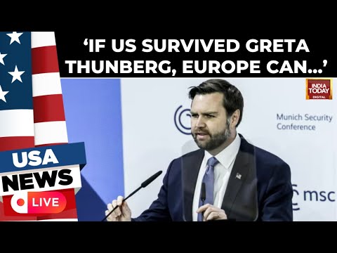 'If We Survived Greta, Europe Can Handle Musk': JD Vance's Jibe At Munich Security Conference | LIVE