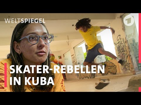 Kubas Rebellion auf dem Skateboard