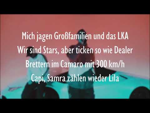 SAMRA & CAPITAL BRA - WIEDER LILA (Official HQ Lyrics) (Text)