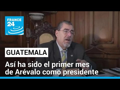 Guatemala: Arévalo cumple su primer mes como presidente tras complicaciones en su posesión