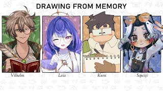 V-Artists draw with ZERO references!