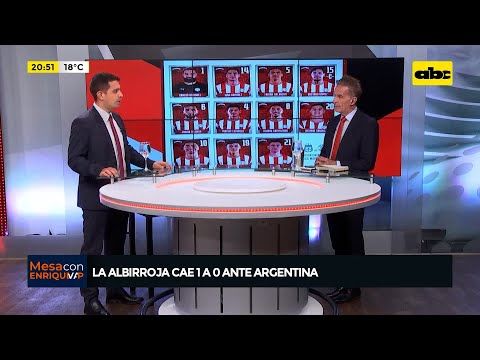 Partido por Eliminatorias: Paraguay vs Argentina
