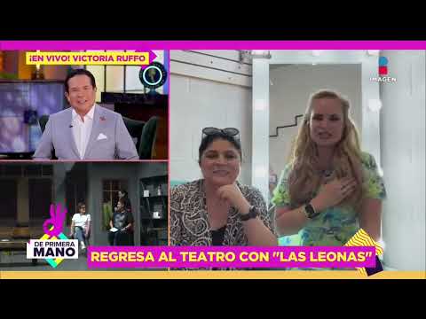 En vivo, Victoria Ruffo y Ana María Rojo