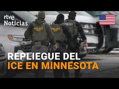 El GOBIERNO de TRUMP anuncia un REPLIEGUE del ICE en MINNESOTA y da por CONCLUIDA la OPERACIÓN allí