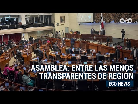 Asamblea Nacional entre las menos transparentes de la región, revela estudio | #EcoNews