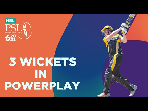 Peshawar Zalmi Powerplay | Peshawar Zalmi vs Karachi Kings | Match 13 | HBL PSL 6 | MG2T