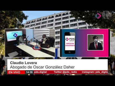 Entrevista- Claudio Lovera Abogado de Oscar González Daher