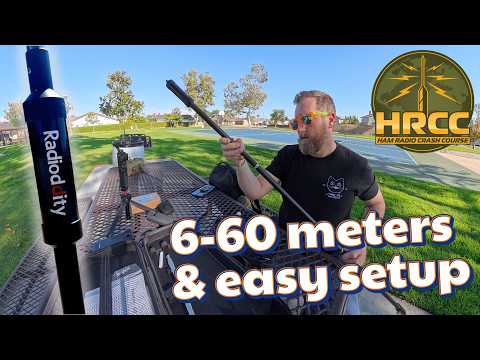Portable Power With The Radioddity HF-009 Ham Radio Antenna