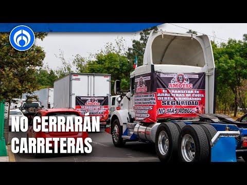 Transportistas convocan a paro ante inseguridad en carreteras