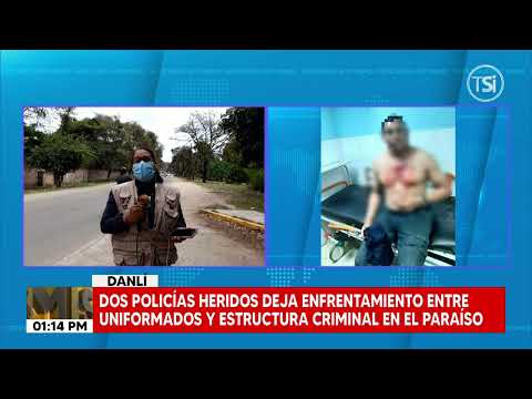 Dos policías heridos deja enfrentamiento entre uniformados y estructura criminal en el Paraíso