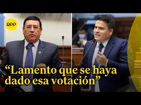Diego Bazán negó blindaje a Alejandro Soto: Lamento mucho que se haya dado esa votación