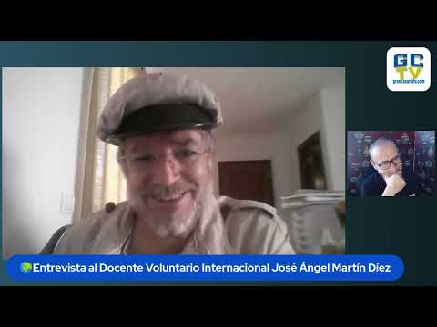 Vi gente feliz sin tener nada entrevista al Docente Voluntario Internacional José Ángel Martín