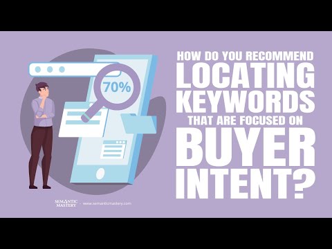 How Do You Recommend Locating Keywords That Are Focused On Buyer Intent?