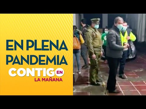 Detienen a nueve extranjeros por fiesta clandestina en Santiago - Contigo En La Mañana