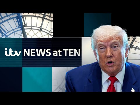 WATCH ITV NEWS AT 10- Trump blames Biden as US economy shrinks for the first time since 2022