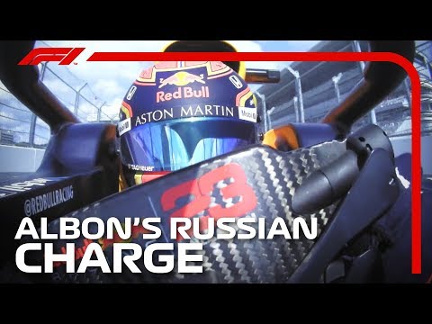 Alexander Albon's Charge Through The Field | 2019 Russian Grand Prix