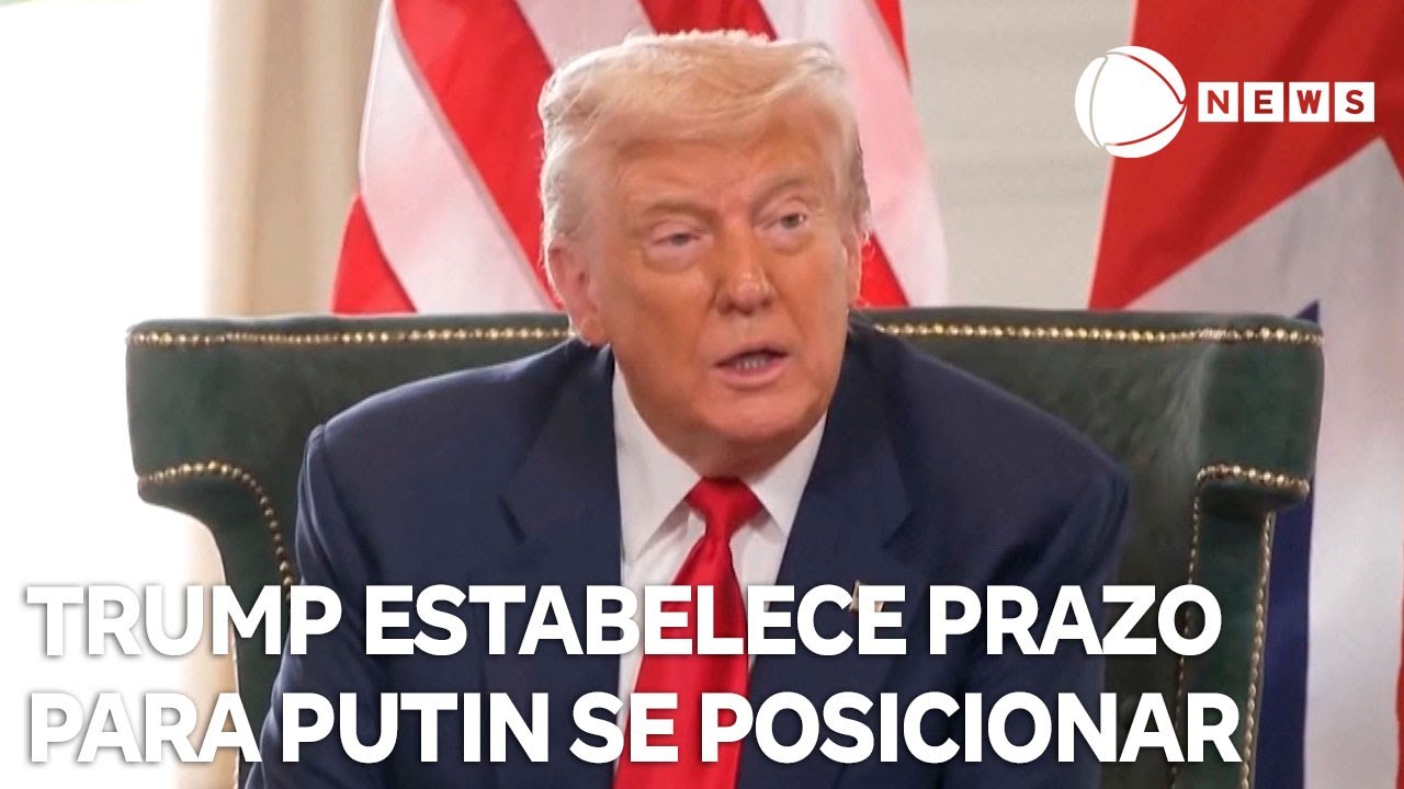 Trump dá duas semanas a Putin para decidir sobre encontro