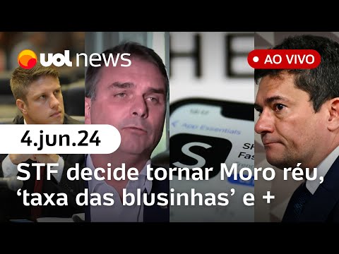 UOL News 2ª Edição com Diego Sarza, Tales, Kotscho, Requião Filho e mais | ÍNTEGRA | 04/06/2024