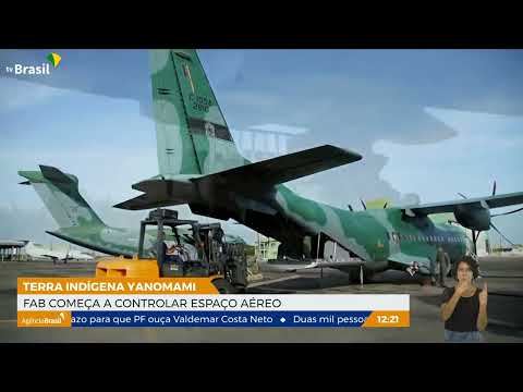 FAB começa a controlar espaço aéreo  da terra indígena Yanomami