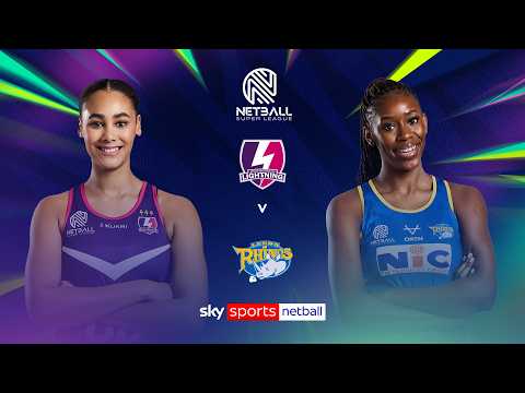 LIVE | Loughborough Lightning v NIC Leeds Rhinos | Netball Super League!