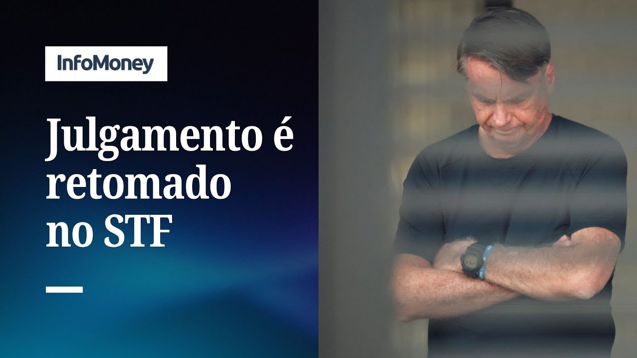 Julgamento no STF é retomado com defesas de Bolsonaro e aliados | InfoMoney News