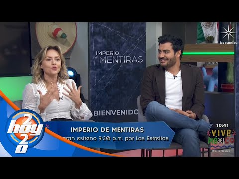 Protagonistas de 'Imperio de mentiras' prometen muchas sorpresas dentro de la historia | Hoy