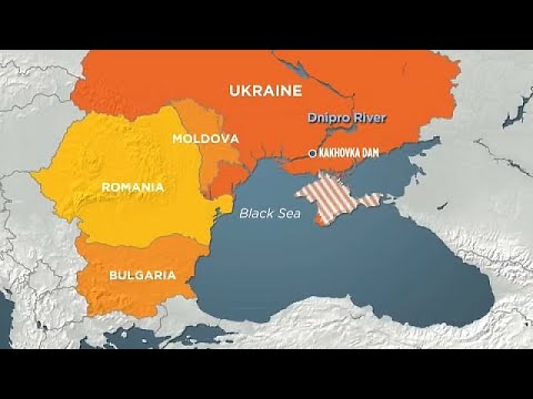 Ουκρανία: Μολυσμένα νερά και μπάζα από το φράγμα απειλούν τις παράκτιες χώρες