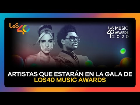 Artistas que brillarán en el escenario de LOS40 Music Awards