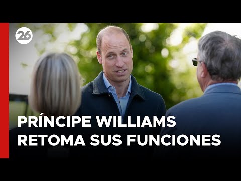 REINO UNIDO | El Príncipe William retoma sus funciones públicas