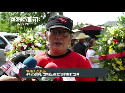 Estelí conmemora 43 años del paso a la inmortalidad de José Benito Escobar - Nicaragua