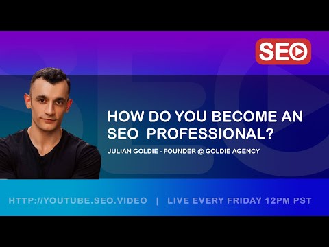 ? How To Become an SEO Expert: Julian Goldie - Founder @Julian Goldie SEO  Answers the Question!