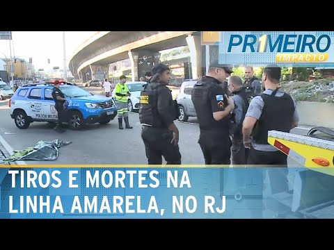 RJ: Tiroteio durante roubo na Linha Amarela deixa dois mortos | Primeiro Impacto (18/06/24)