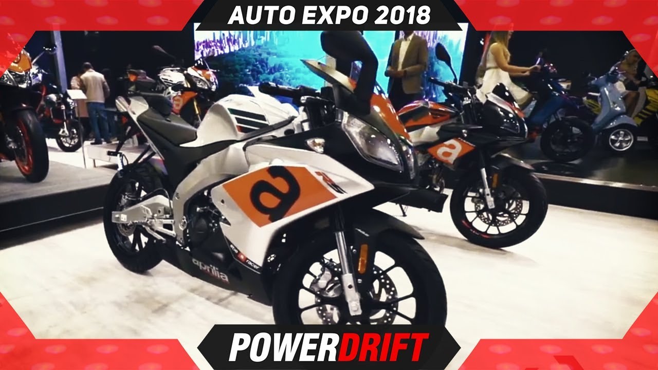 2018 Aprilia RS 150 and Tuono 150 @ Auto Expo : PowerDrift