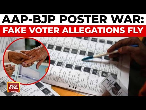 Delhi Polls: AAP Accuses BJP of 'Killing Poll Process' with Fake Voters in Delhi | India Today