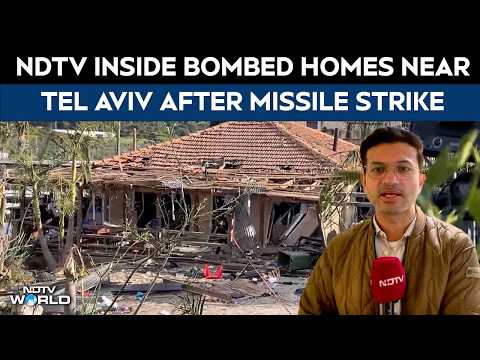 Iran Attacks Israel LIVE | Iranian Missiles Hit Tel Aviv | NDTV Ground Report From Tel Aviv