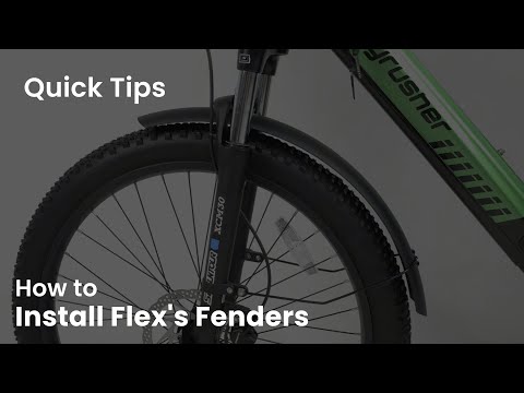 Quick Tips- How to Install Cyrusher Flex‘s Fenders#cyrusher #howto
